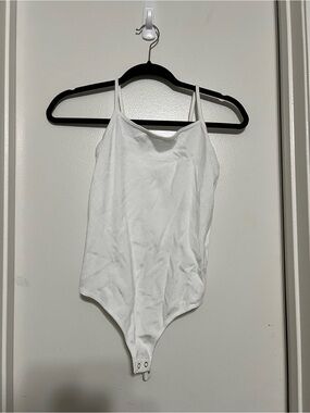 Express White Girls' Spaghetti-Strap One-Piece Bodysuit